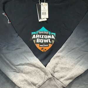 RARE NWT Snoop Dogg Arizona Bowl '24 Hoodie Mens L Adidas Ombré Gin & Juice Dre